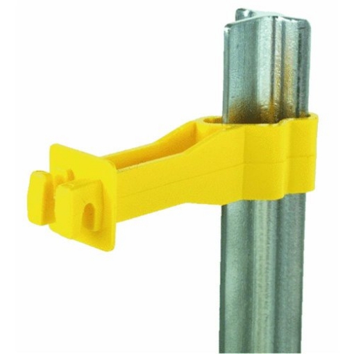 Picture of DARE PRODUCTS INC SNUG-RT-25 Dare SNUG-RT-25 T Post Insulator (25 Count), Yellow (EA)