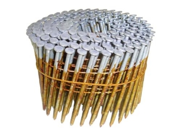 Picture of METABO HPT 12707HHPT Metabo HPT Full Round Head Framing Nails | 3 Inch x .120 | Ring Shank | Hot Dipped Galvanized | Wire Coil | 2400 Count | 12707HHPT (EA)