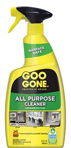 Picture of Goo Gone 2195 Goo Gone All-Purpose Cleaner - 32 Ounce - Removes Dirt, Grease, Grime, Multi Surface, Multi Purpose, De-Greaser, Cleaning Spray (EA)