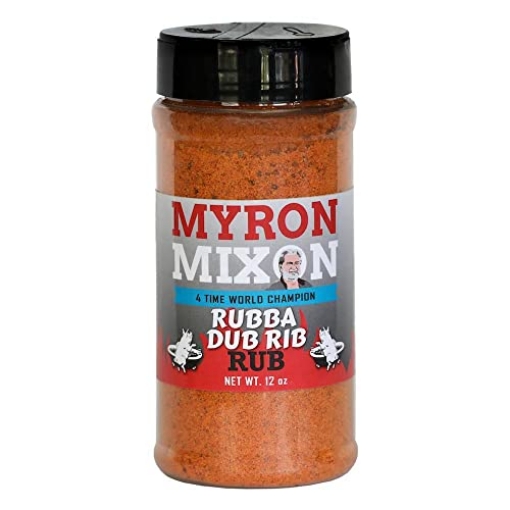 Picture of CDH ASSOCIATES MMR004 Myron Mixon BBQ Rub | Rubba Dub Rib | Champion Pitmaster Recipe | Gluten-Free BBQ Seasoning, MSG-Free, USA Made | 12 Oz (EA)