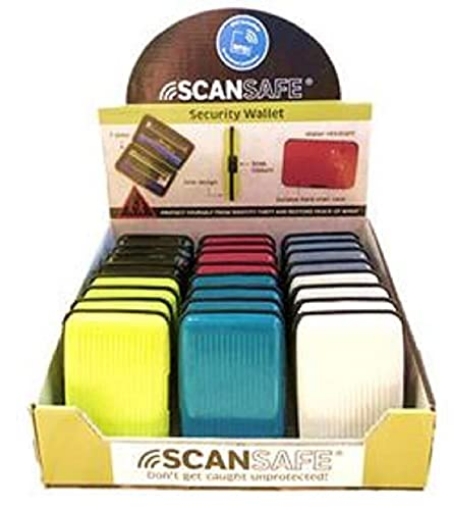 Picture of SCANSAFE AW2-24 ScanSafe Safety and Security Security Wallet Aluminum 24 pk - Case of: 24;24 (PK-24-EA)