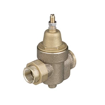 Picture of WATTS 9589 Watts Backflow Preventer 3/4 In Water Pressure Reducing Valve, Npt Thread Union X Npt Female, Max Work 400 psi, Adjust 25-75 psi (EA)