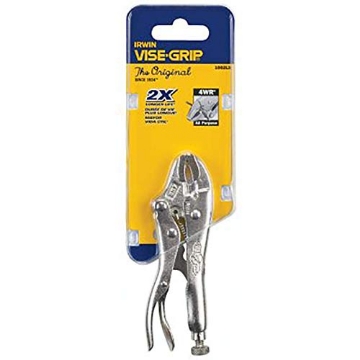 Picture of Irwin Unibit 1002L3 Irwin Vise Grip 1002L3 Curved Jaw Locking Pliers With Wire Cutter (EA)