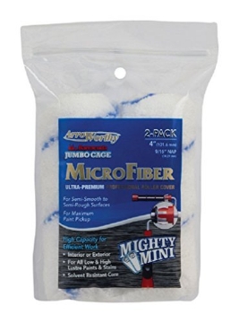 Picture of LINZER PRODUCTS CORP 4-MFR4JCT P Arroworthy Barracuda Microfiber 9/16 in. x 4 in. W Jumbo Paint Roller Cover for Semi-Smooth to Semi-Rough Surfaces (EA)