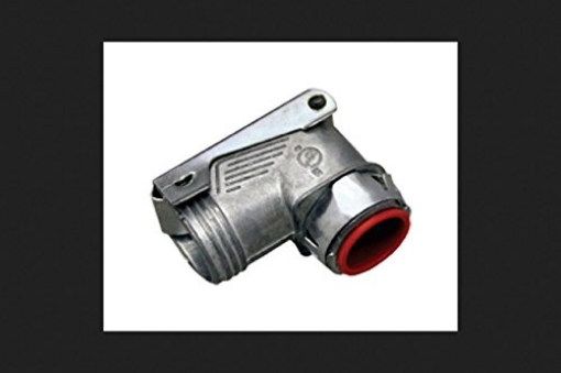 Picture of SIGMA ENGINEERED SOLUTIONS 49815 Sigma Electric ProConnex 3/8 in. Dia. Die-Cast Zinc Flex Angle Connector for AC, MC and FMC/RWFMC (EA)