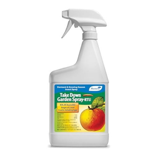 Picture of Monterey Mills LG 6232 Monterey Take Down Garden Spray RTU - Dormant and Growing Season Insect Spray - 32 oz (EA)