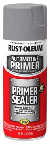 Picture of Rustoleum 249321 Rust-Oleum 249321 Automotive Primer Sealer Spray, 12 oz, Gray (EA)