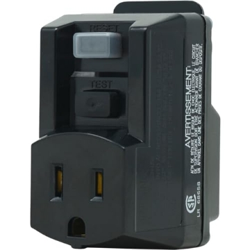 Picture of SOUTHWIRE COMPANY LLC 2762 Southwire Adapter Surge GFCI Plug in YEL 2762 (EA)