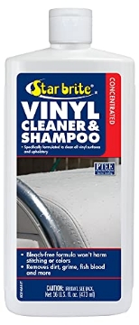Picture of Star Micronics, Inc 080216P STAR BRITE Concentrated Vinyl Cleaner & Shampoo - Ideal for All Vinyl Surfaces, Interior & Exterior, Deep Cleaning Action - 16 OZ (080216P) (EA)