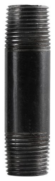 Picture of ACE TRADING - NIPPLE 302U1X7 LDR Industries Black, 1 x 7-Inch LDR 302 1X7 Pipe Nipple (EA)