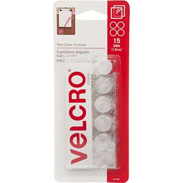 Picture of VEK 91328 VELCRO Brand Coins Sticky Back Clear Carded (PK-6-EA)