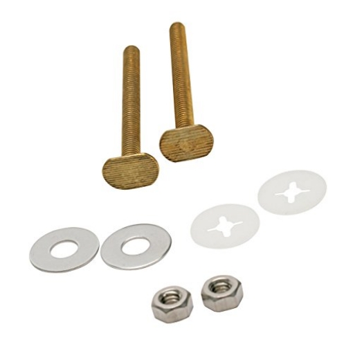 Picture of Fluidmaster 7111 Fluidmaster 7111 Universal 3-Inch Bowl to Floor Bolts, Includes 2 Brass Bolts (EA)