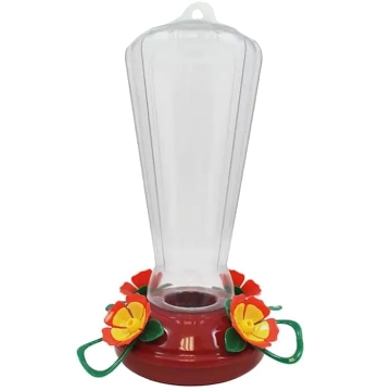 Picture of MORE BIRDS 65064 More Birds, Hollyhock Hummingbird Feeder 7 Inch L X 7 Inch W X 10.2 Inch H (PK-4-EA)
