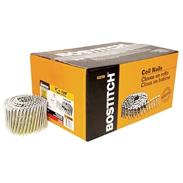 Picture of STANBOSTIT C10P120DG BOSTITCH C10P120DG Thickcoat Round Head 3-Inch by .120-Inch 15 Degree Coil Framing Nail (2,700 per Box) (EA)