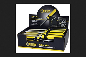 Picture of ACE TRADING - CMA 3 2265361 Steel Grip 4 in. L Phillips Screwdriver 1 pc. (PK-24-EA)