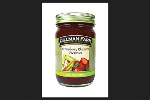 Picture of DILLMAN FARM INC 21861 Dillman Farm All Natural Strawberry Rhubarb Preserves 16 oz. Jar (PK-6-EA)