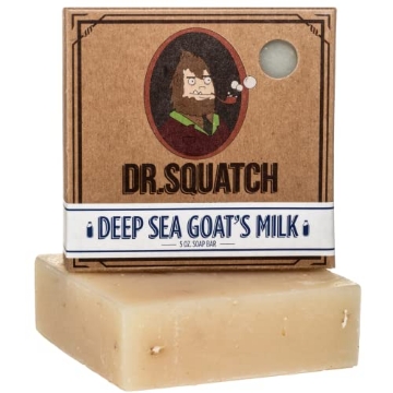 Picture of YETI PARENT HOLDINGS LLC WH-BAR-DSG-01 Dr. Squatch All Natural Bar Soap for Men with Medium Grit, Deep Sea Goat's Milk (EA)