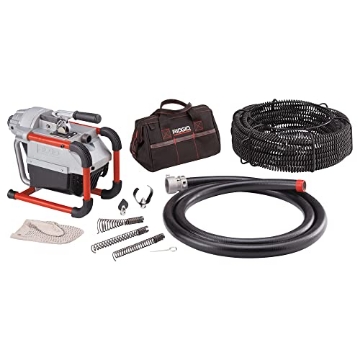 Picture of Ridge Tool Company 66497 RIDGID 66497 K-60SP-SE Sectional Machine, Sectional Sewer Machine with A-61 Auger Tool Kit and A-62 Drain Cable Kit, Drain Cleaner Machine (EA)