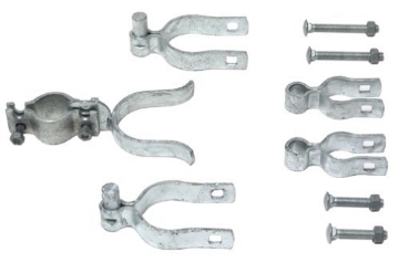 Picture of Yard Machines Mtd 328536C YardGard 6.69 in. L Steel Drive Gate Hardware Set 6 pk (EA)