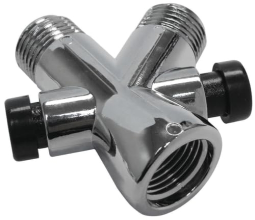 Picture of Plumb Pak PP825-7 Keeney PP825-7 Plumb Pak Shower Arm Diverter and Adapter, Polished Chrome Finish (EA)