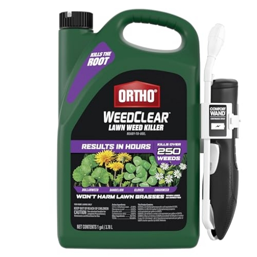 Picture of THE SCOTTS MIRACLE-GRO COMPANY 0448805 Ortho WeedClear Lawn Weed Killer Ready-to-Use1 with Comfort Wand, Kills Dandelion and Clover, 1 gal. (EA)