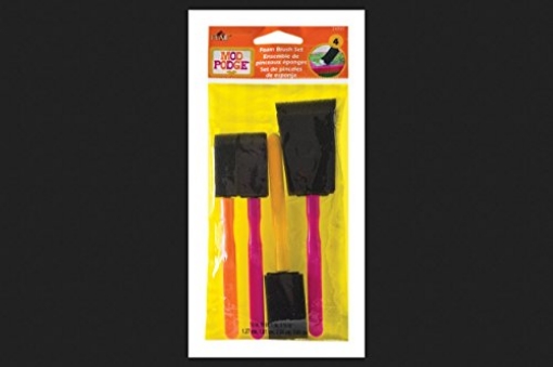 Picture of PLAID ENTERPRISES INC 24959 Mod Podge Foam Brushes 4/Pkg (PK-3-EA)