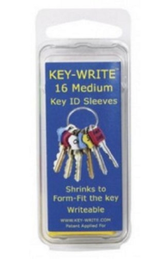 Picture of LUCKY LINE PRODUCTS INC 17116 KEY ID SLEEVE MED PK16 (EA)