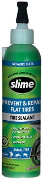 Picture of Slime 10007 Slime 10007 Flat Tire Puncture Repair Sealant, Prevent and Repair, Small Tubeless Tires, Non-Toxic, eco-Friendly, 8 oz Bottle (EA)