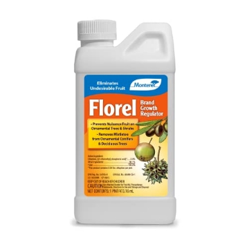 Picture of Monterey Mills LG 4102 Monterey - Florel Plant Growth Regulator - Fruit Tree Spray - Florel Fruit Eliminator Spray for Trees - Apply Using Sprayer - 1 Pint (EA)
