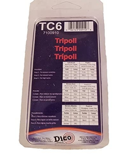 Picture of Dico 531-TC6 Dico Products 7100910 Tripoli Compound, Tan Brown, Small (EA)