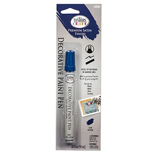 Picture of TESTORS CRAFT 215155 PAINT PEN SATIN SAPPHIRE (PK-6-EA)