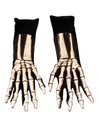 Picture of Zagone Studios 1005BSG Zagone Skeleton Gloves, White Bones, Black Cotton Gloves (EA)