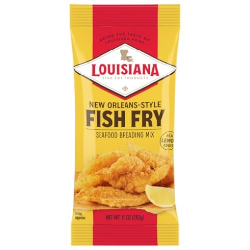 Picture of LOUISIANA FISH FRY 275 Louisiana Fish Fry New Orleans Style Seafood Breading Mix, 10 oz (EA)
