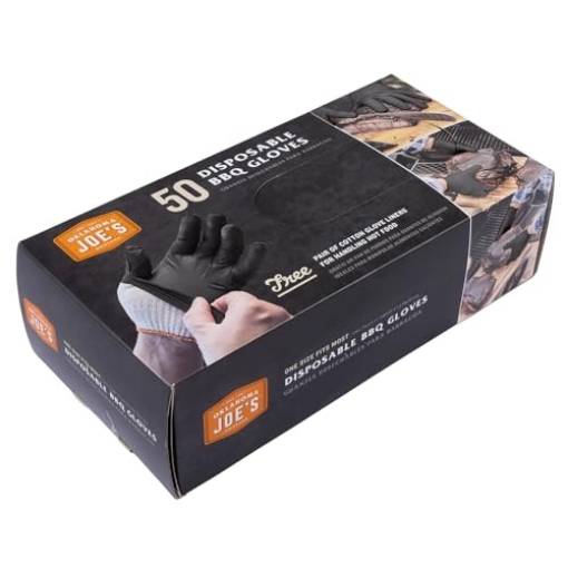 Picture of Char-Broil 4386292R06 Oklahoma Joe's® Disposable BBQ Gloves, 50-count - 4386292R06 (EA)