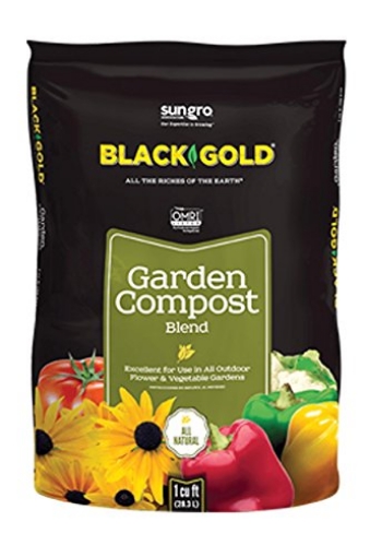 Picture of Black Rain Ordnance 1411602 1CF P Black Gold Garden Compot Blend, Size: 1 CF (EA)