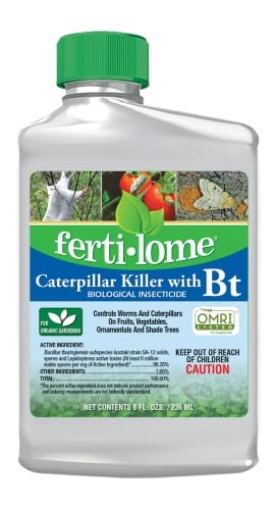 Picture of VOLUNTARY PURCHASING GROUPS INC 16011 Fertilome (16011) Caterpillar Killer with Bt Biological Insecticide, OMRI Listed (8 oz.) (EA)