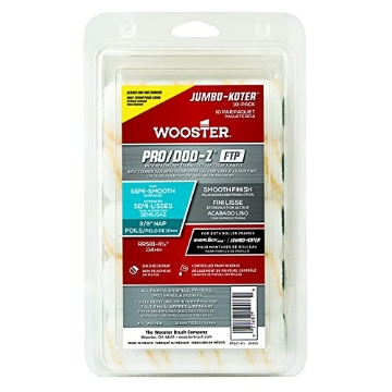 Picture of WOOSTER RR581-4 1/2 Wooster PRO/DOO-Z 4.5 in. W x 3/8 in. Jumbo Paint Roller Cover 10 pk - Case of: 4;4 (PK-4-EA)
