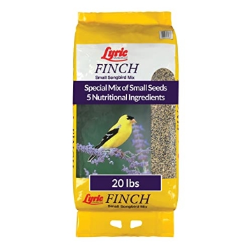 Picture of LYRIC 26-47408 Lyric Finch - Small Songbird Wild Bird Seed - Attracts Goldfinches, House Finches, Purple Finches & More - 20 lb. bag (EA)