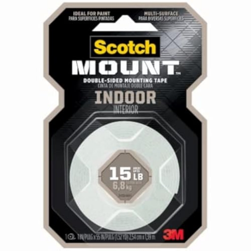 Picture of 3M 214H Scotch 91807 1 x 55 in. Mount Double Sided Mounting Tape, White - Pack of 66 (PK-6-EA)