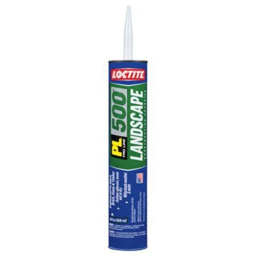 Picture of Loctite 1602122 Loctite 1602122 28 oz. PL 500 Landscape Block Adhesive, Tan (12 Pack) (PK-12-EA)