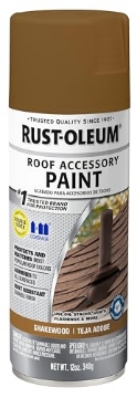 Picture of RUST OLEUM CORP 285225 Rust-Oleum 285225 Roofing Accessory Coating Spray, 12 oz, Shakewood (EA)