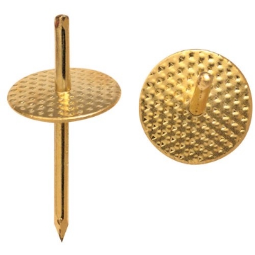 Picture of HILLMAN 50092 OOK One-Step Brass-Plated One Piece Quick Hanger 40 lb 4 pk (EA)