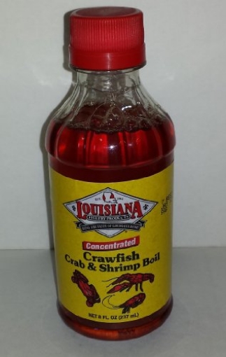 Picture of LOUISIANA FISH FRY 41 Louisiana Boil Liquid Wheat Free Crab Shrimp, 8 oz (EA)