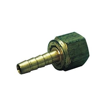 Picture of JMF COMPANY 4504841 JMF Brass Adapter 3/8 in. Dia. x 3/8 in. Dia. Yellow 1 pk (PK-5-EA)