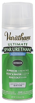 Picture of Varathane 250281 Varathane 250281 Water-Based Ultimate Spar Urethane Spray, 11.25 oz, Satin (PK-6-EA)