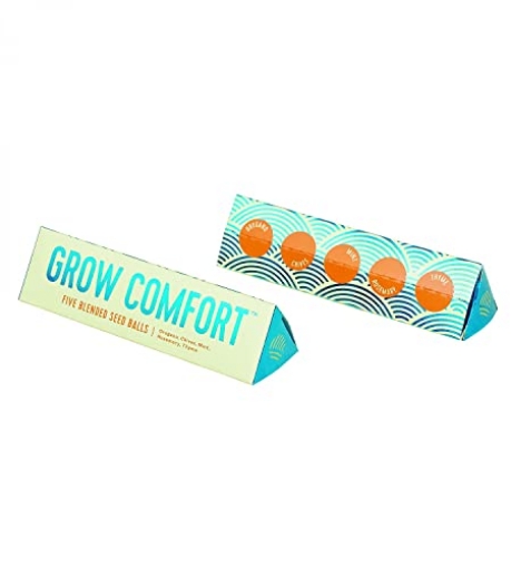 Picture of MODERN SPROUT LLC MS-PG-1043 Modern Sprout Bright Side Seed Ball, Garden Seed Starter, Indoor or Outdoor Garden, Organic Herb Seeds, Grow Comfort, 12 Pack (PK-6-EA)