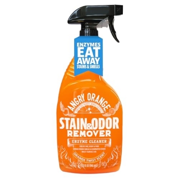 Picture of IDEASTREAM CONSUMER PRODUCTS LLC STOD2-3212 Angry Orange Stain Remover - 32oz Enzyme Pet Cleaner - Dog & Cat Urine Destroyer and Stain Remover - Citrus Spray Cleaning Solution - Puppy Supplies (EA)
