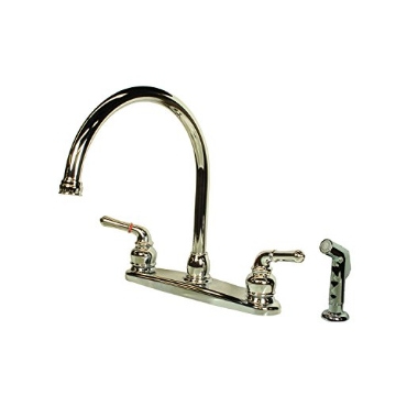 Picture of AMERICAN BRASS MANUFACTURING INC CH801GS Empire Faucets RV Bath Tub Faucet - 8in Chrome Mobile Home Bathtub Faucet Replacement for Travel Trailer and Campers (EA)