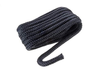 Picture of ATTWOOD MARI 40401 SEACHOICE Double-Braid Nylon Dock Line 1/2" x 20' 40401 Black (EA)