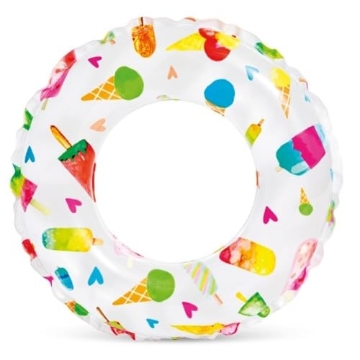 Picture of Intex Entertainment 59230EP Intex Recreation 59230EP Lively Print Swim Ring 20", assorted designs (EA)